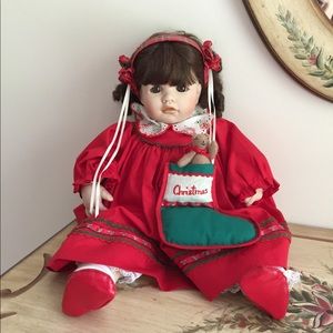 Dolls by Pauline Holiday Doll